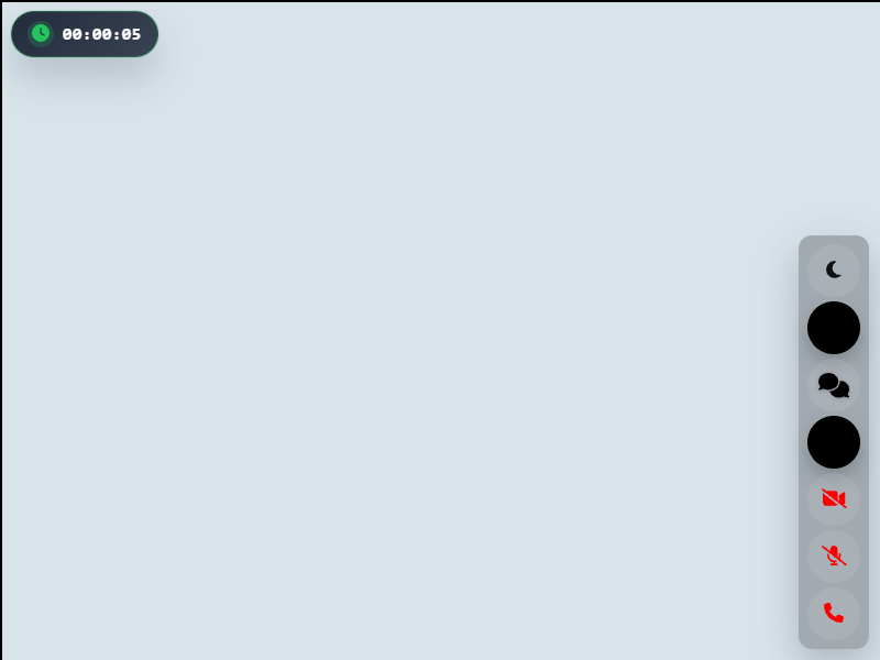 Angular chat room screenshot